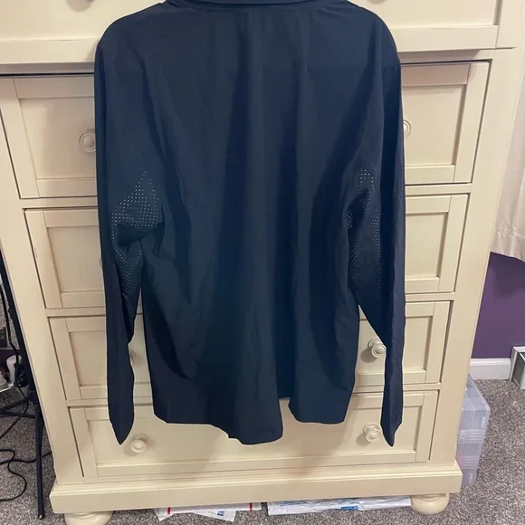 Under Armour Men’s Squad 3.0 Warmup Full-zip Black Loose Fit Jacket -NWT XL - Picture 4 of 4